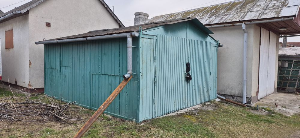 Металевий гараж, 4×5.5м, чудовий стан