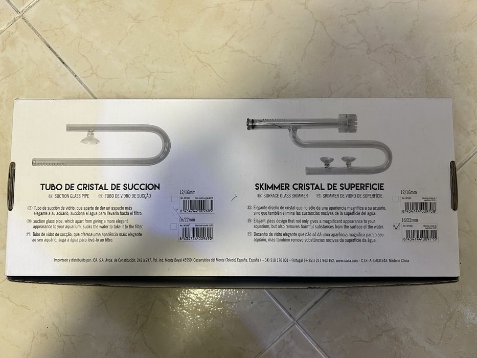 Tubo Skimmer 16/22mm