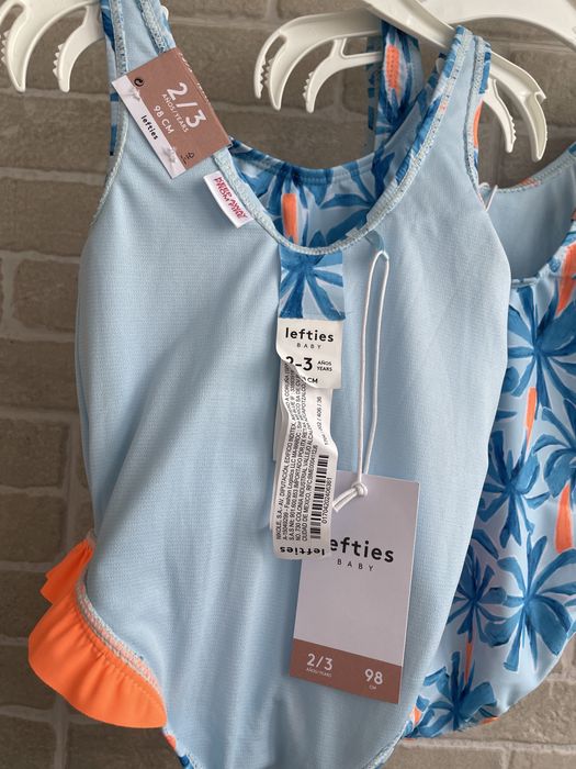 Купальник дівчинки девочки 2 роки девочку голубой блакитний