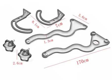 Kit Estabilizador de para-brisas mota BMW 1200GS/1250GS (2013-2022)
