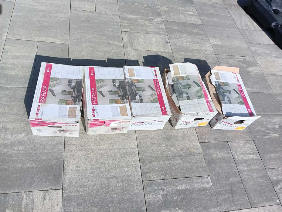 STEGU PARMA 1 WHITE Biała cegła, narożnk, płytka ścienna  22,5x7,4x2,2