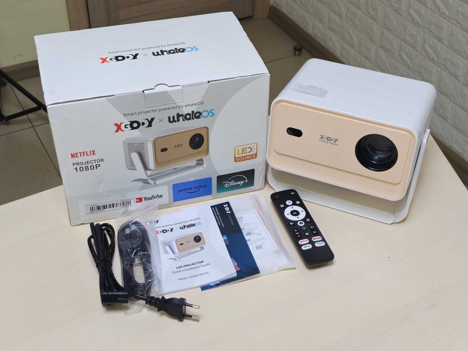Проектор LED XGODY Uhaleos Full HD 1Gb+32Gb