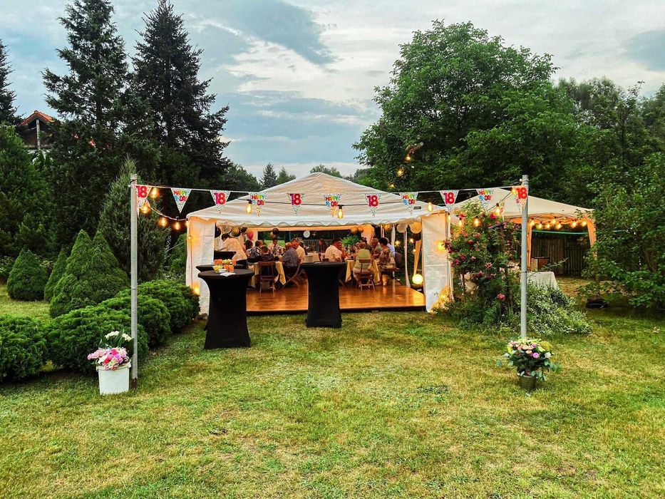 Wynajem Namiotów, stoły, krzesła, podłoga - Namioty na wesela, komunie