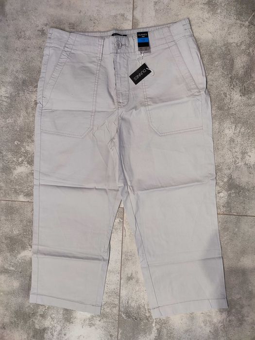 Szare rybaczki spodnie 40/ 12 super modne Dunnes STORE