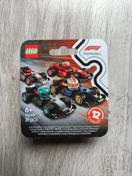 NOWE Klocki Lego Minifigures 71049 - Bolid Formuła F1 Ferrari