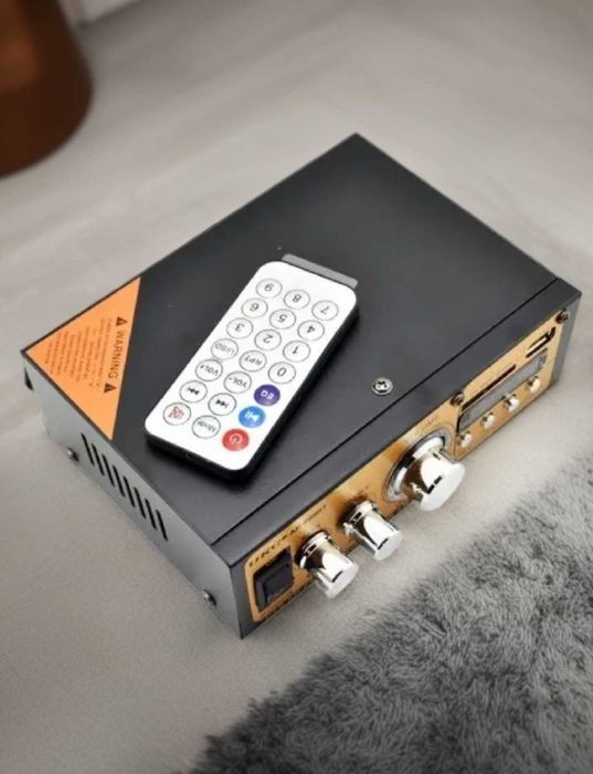 Підсилювач звуку з блютузом розкачає навіть найтихішу вечірку