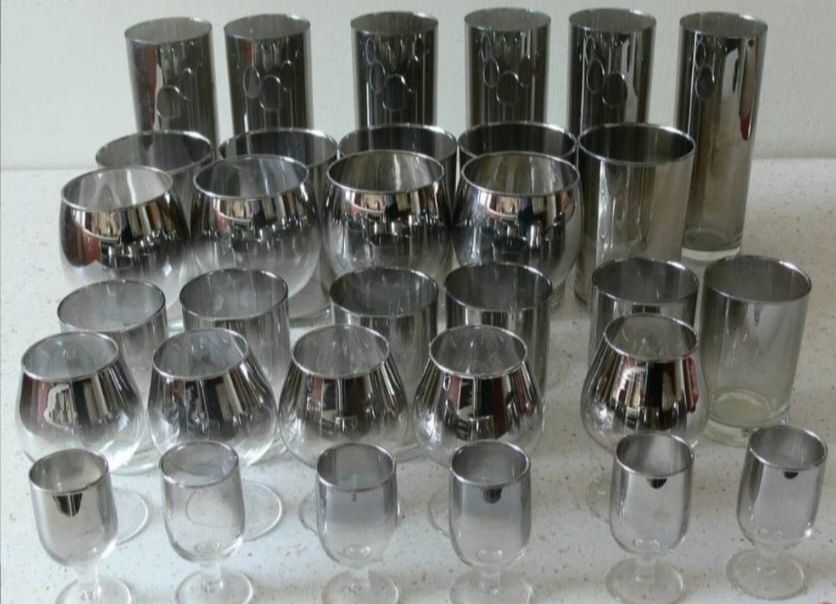 Zestaw szklanek lustrzanych