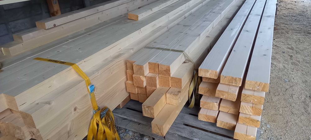 kantówki 4x9 drewno konstrukcyjne szkieletówka