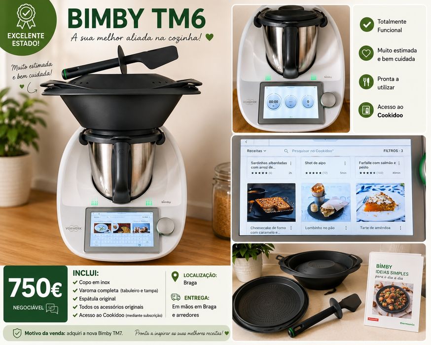 Bimby tm6 como nova