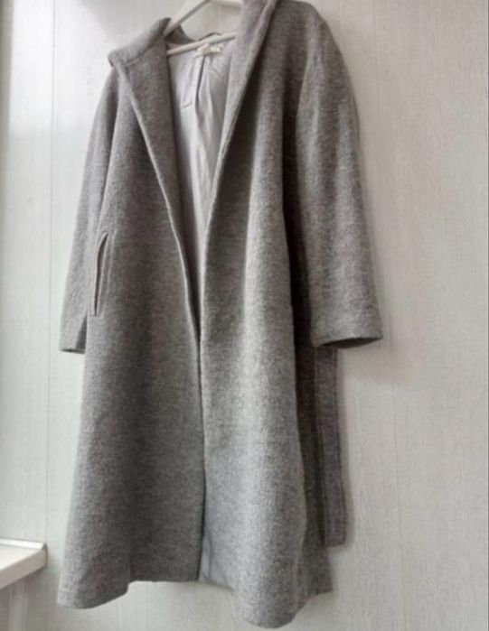Шерстяне пальто максі