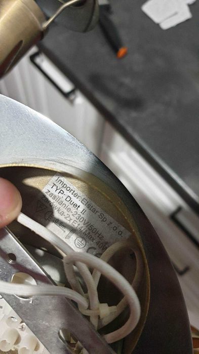 Lampa sufitowa 3 sztuki