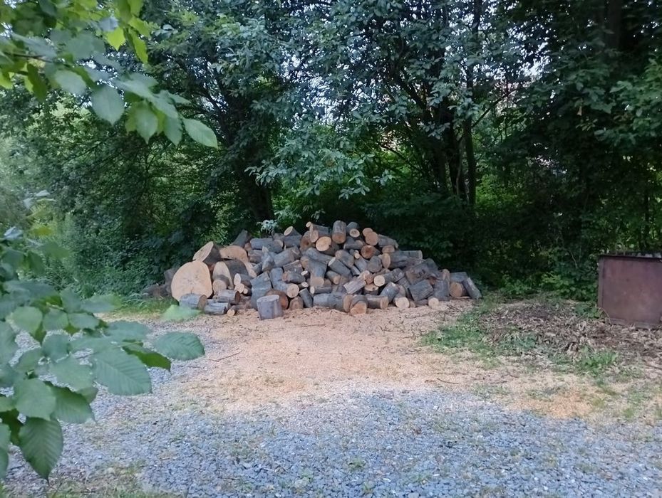 Cięcie rąbanie drewna