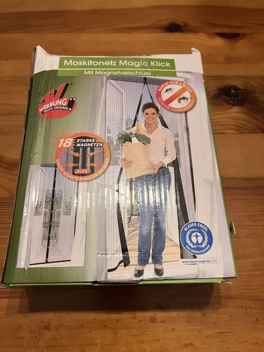 Magnetyczna moskiteria siatka na drzwi 90x210 EASYmaxx