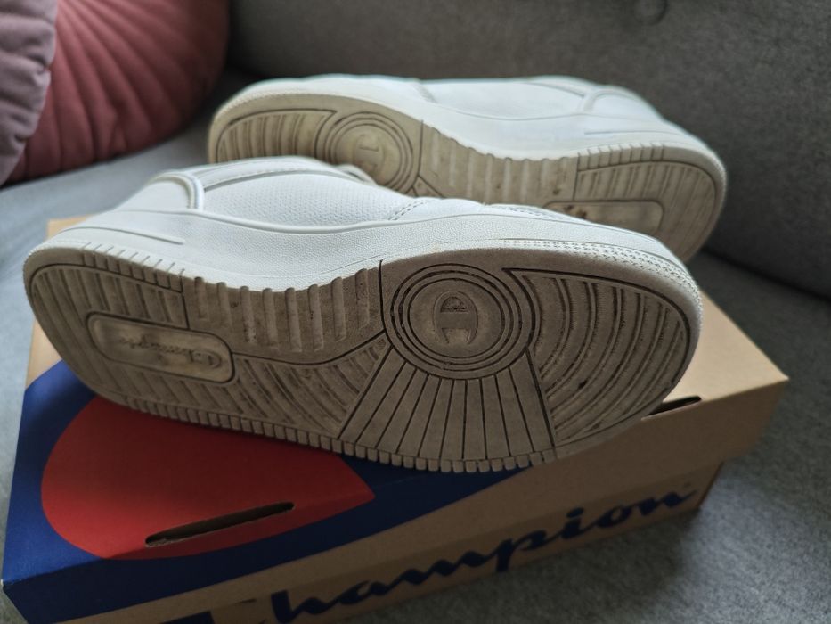 Sneakersy Champion białe