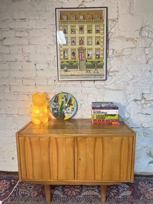 Mała Komoda Rajmund Teofil Hałas prl vintage retro