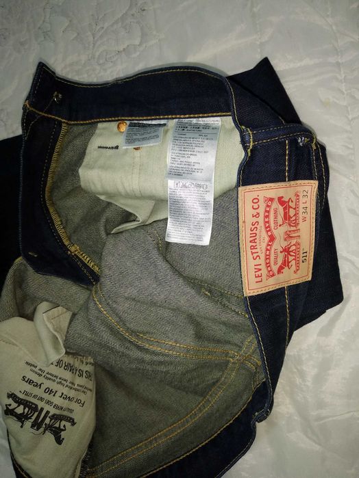 Джинси LEVIS 511 made in Turkey  W34 L32