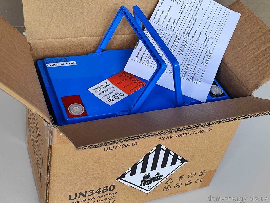 Гарантия 2 года Литий-ферумный аккумулятор Ultracell LiFePo4 12v 100Ah