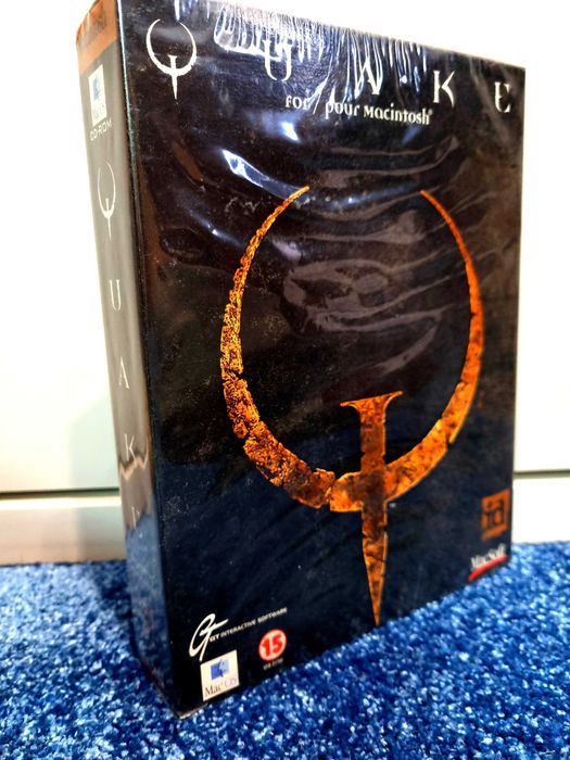 Quake 1 - EN Big Box CD-ROM (1996 MacSoft MAC) Nowa w Folii