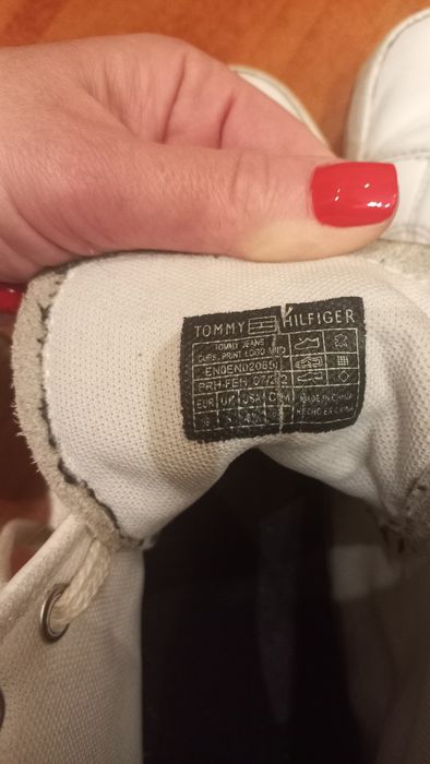 Шкіряні хайтопи Tommy Hilfiger