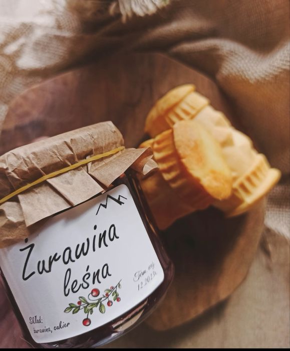 Żurawina leśna konfitura