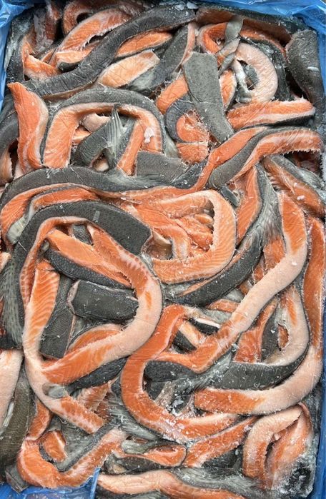 Спинки лосося шоковая заморозка