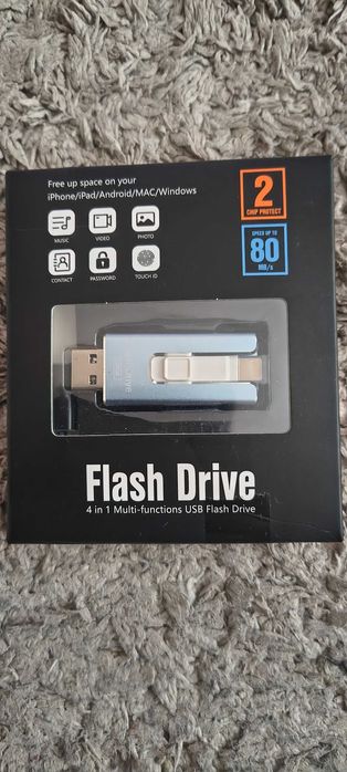 Pendrive 256 Gb 3.0 Flash drive 4 w 1