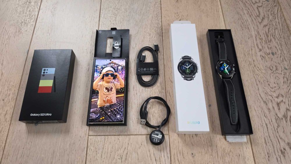 Samsung S23 ultra 12GB/512GB Sky Blue+ Zegarek Samsung smartwatch 3 gratis !