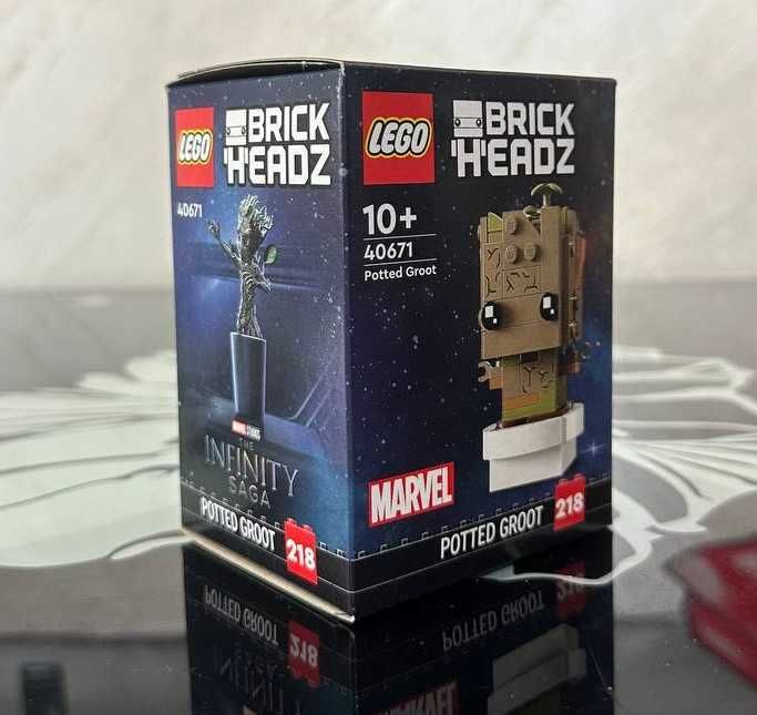 Конструктор LEGO Brick Headz 40671 Ґрут у горщику