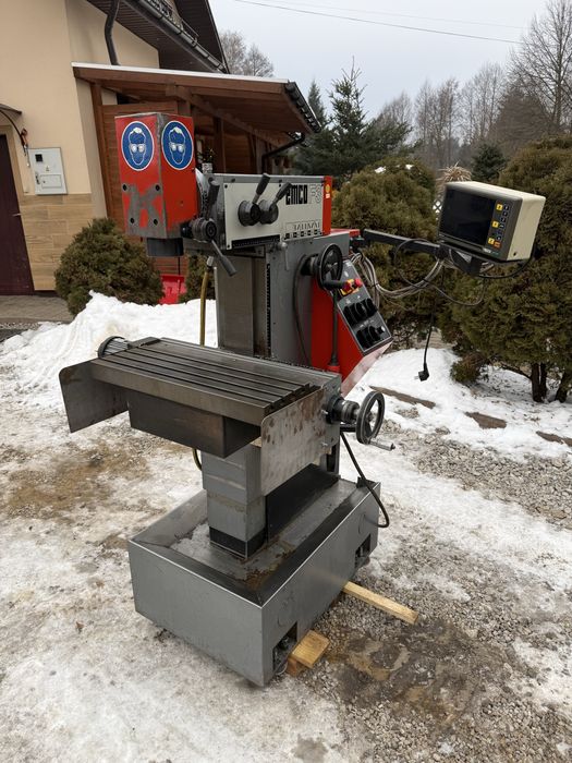 Frezarka narzedziowa do metalu Emco Fb 3 odczyty Mitutoyo z Niemiec