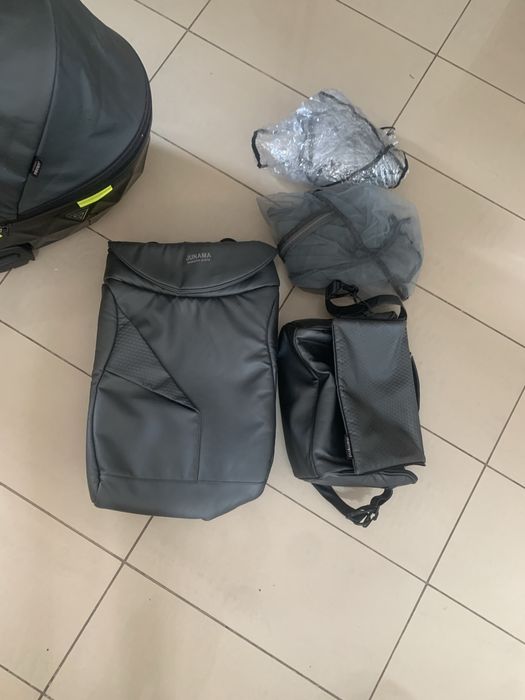 Каляска дитяча 2 в 1 Junama exclusive prams маневрена і легка в управл