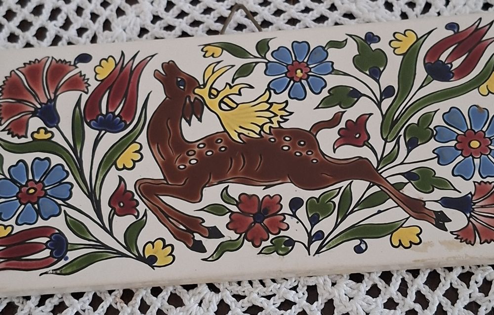 Dekory ceramiczne ręcznie malowane