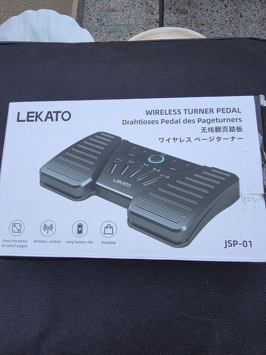 Pedal wireless LEKATO novo