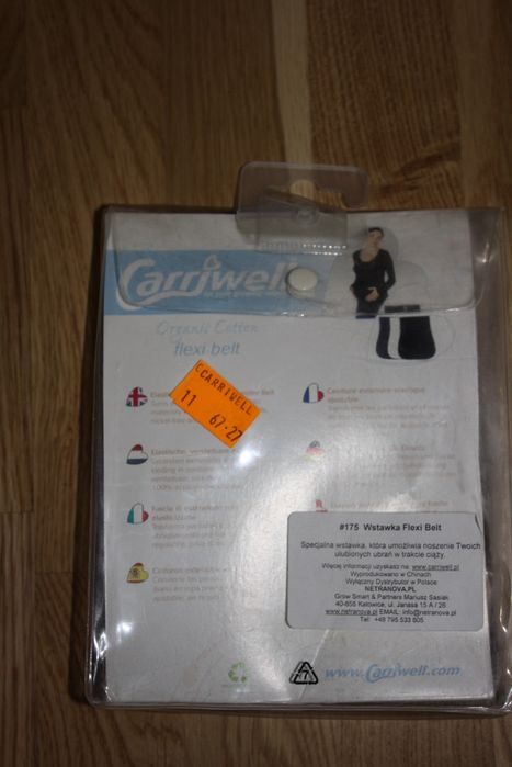 Wstawka dla ubrań w ciąży Flexi Belt