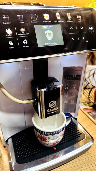 Ekspres Saeco SM6580/20 White nowe uszczelki i Elektrozawory