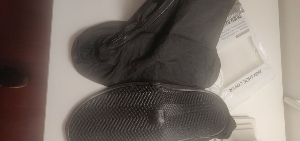 Proteção calçado chuva motard
