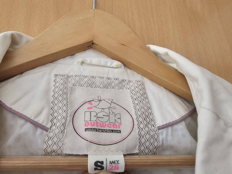 Casaco Branco Bershka