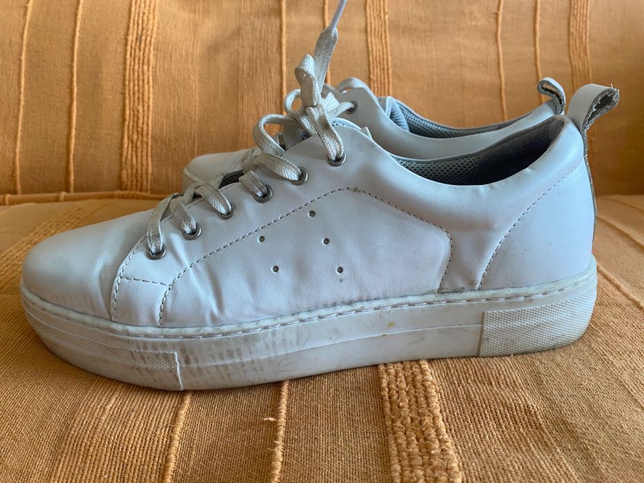 buty sportowe, białe, typ adidasy, FILIPE SHOES
