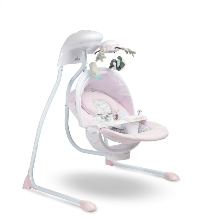Заколисуючий центр Caretero raffi pink.