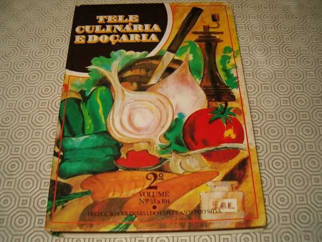 Livro Tele Culinária e Doçaria Chefe António Silva