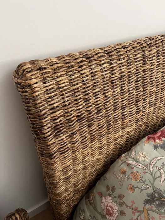 Cama 160x200 de casca de bananeira