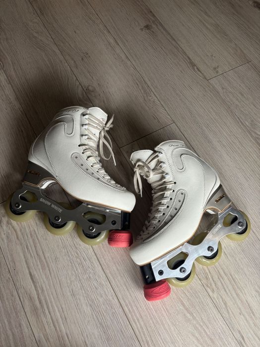 Rolki Figurowe Edea Ice Fly + Płoza Snow White 245