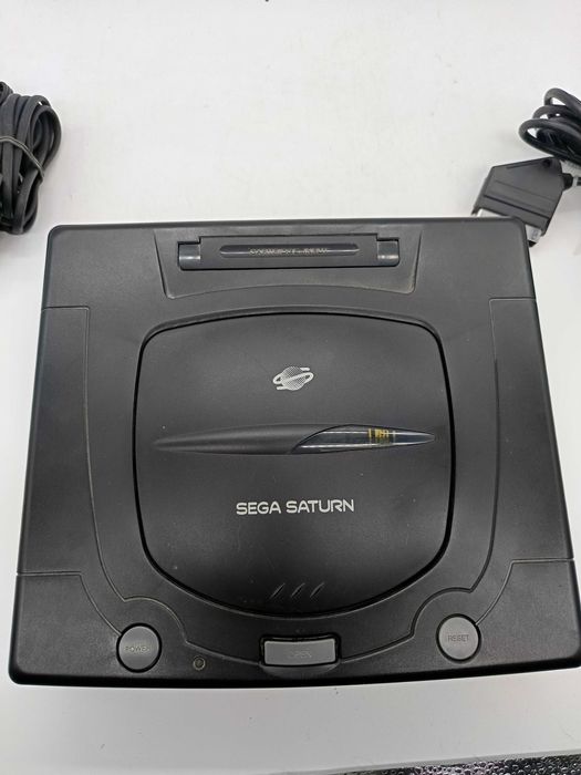 Konsola Sega Saturn - Karton Box - Pad - okablowanie - Instrukcja