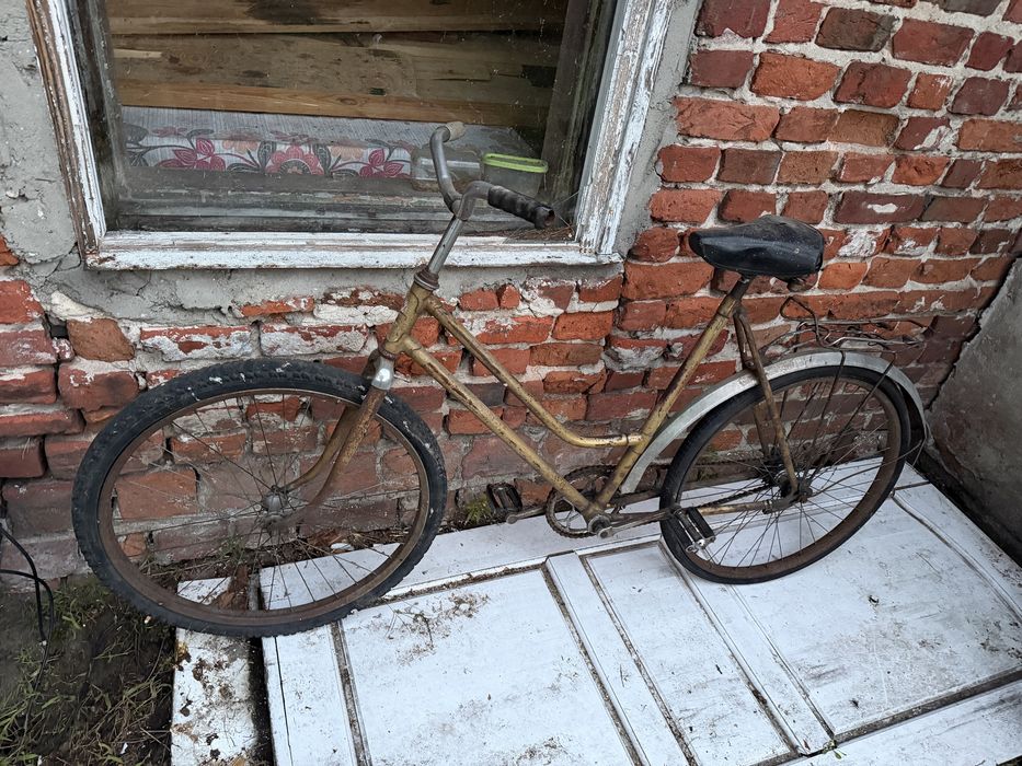 Stary rower damski ZZR / Romet PRL – vintage, do renowacji