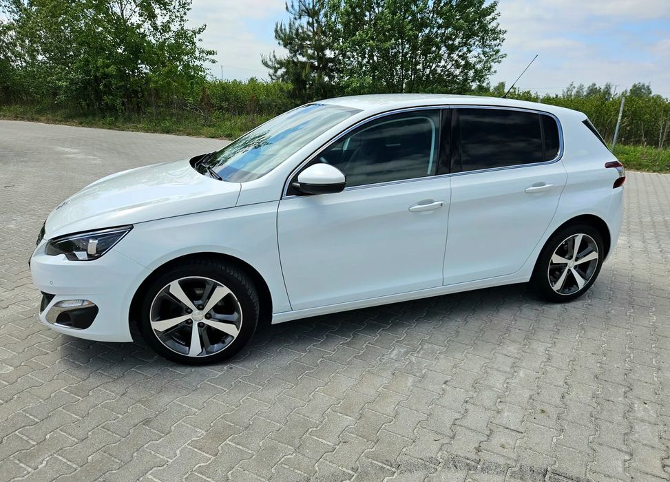 Peugeot 308 1.6 HDI 2017r! 159tys km! Full Led! Navi PDC! Zadbany Lakier Oryginał!