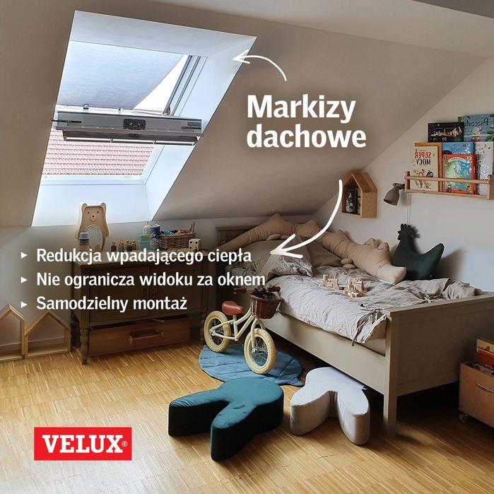 Okno dachowe z montażem