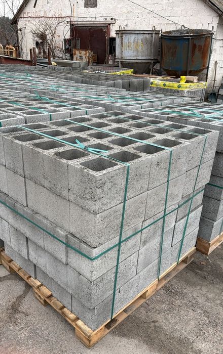 Блок стіновий, блок піщаноцементний, шлакоблок