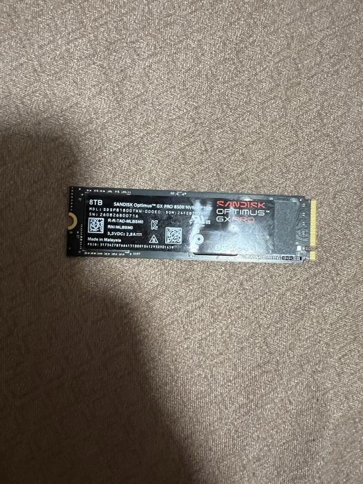 SANDISK Optimus GX PRO 850X 8 tb