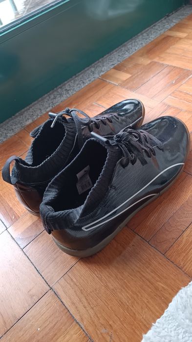Chuteiras Futsal pretas Puma