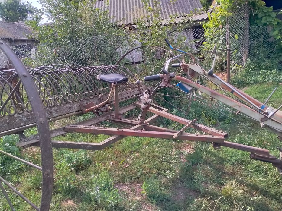 Кінна гребка до мотоблока