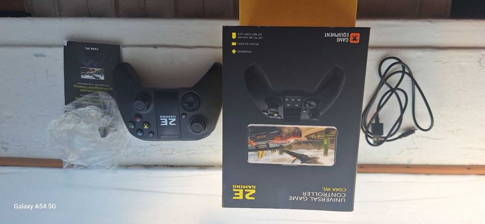Бездротовий геймпад 2E Gaming C04 WL універсальний чорний (2E-UWGC-C04